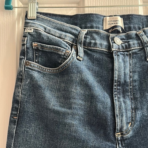 CITIZENS OF HUMANITY Olivia High Rise Slim Indigo Color Denim Women’s 27 - Picture 8 of 11